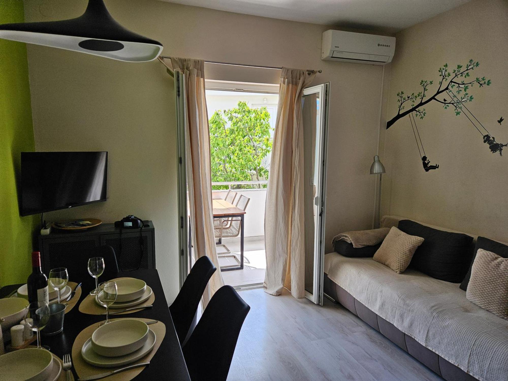 Charming Seaside Apartments Noa & Jakov, Zaboric Sibenik Eksteriør bilde